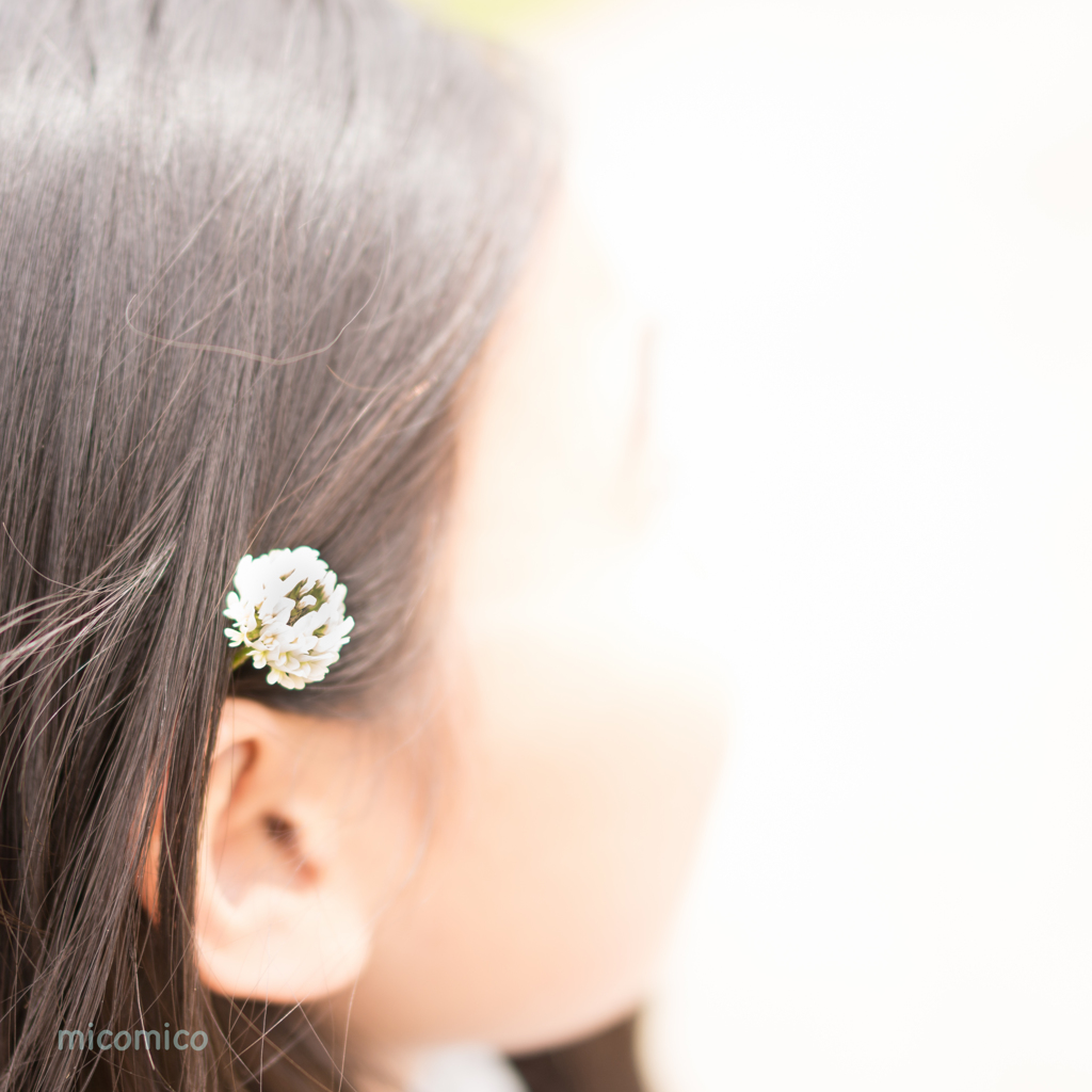 しろつめくさ一輪…♡