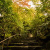 和の美へ続く石段... 秋さがしの旅 ♡京都 no.4