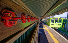近江鉄道　太郎坊宮前駅
