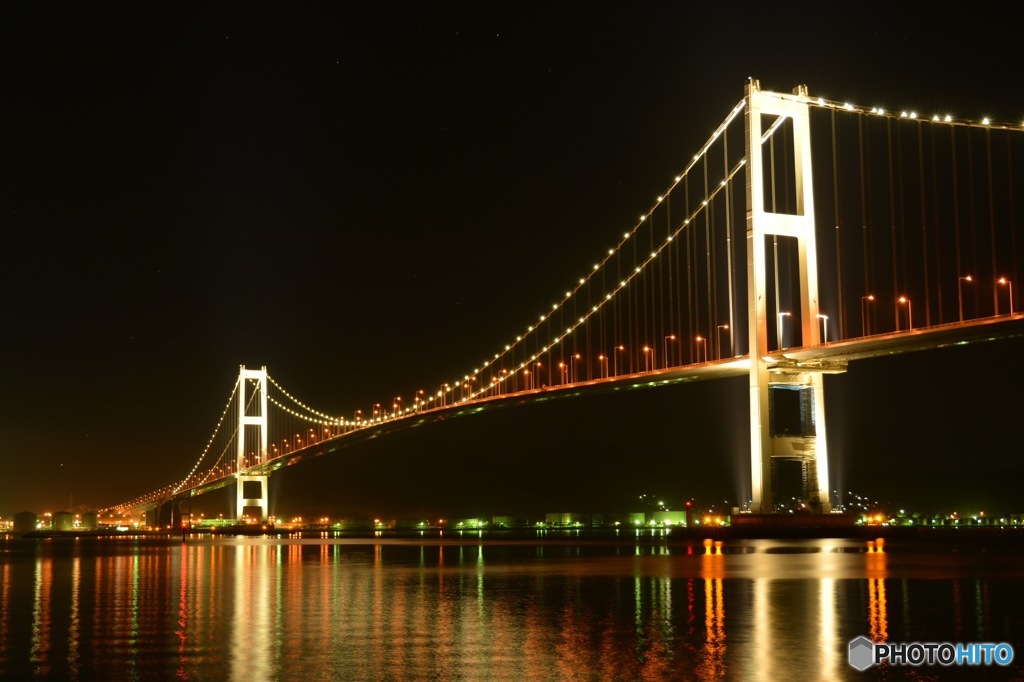 室蘭白鳥大橋夜景