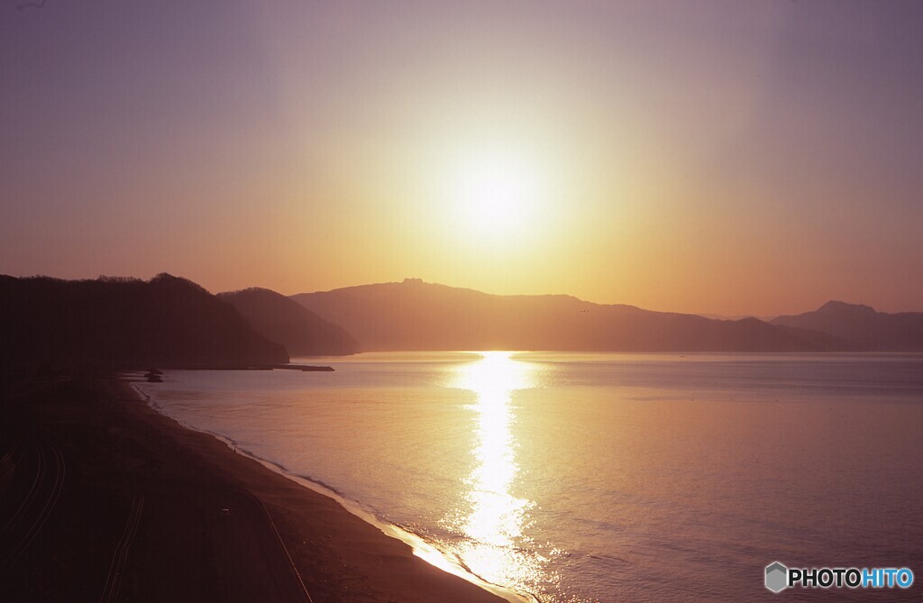 豊浦の朝・・・