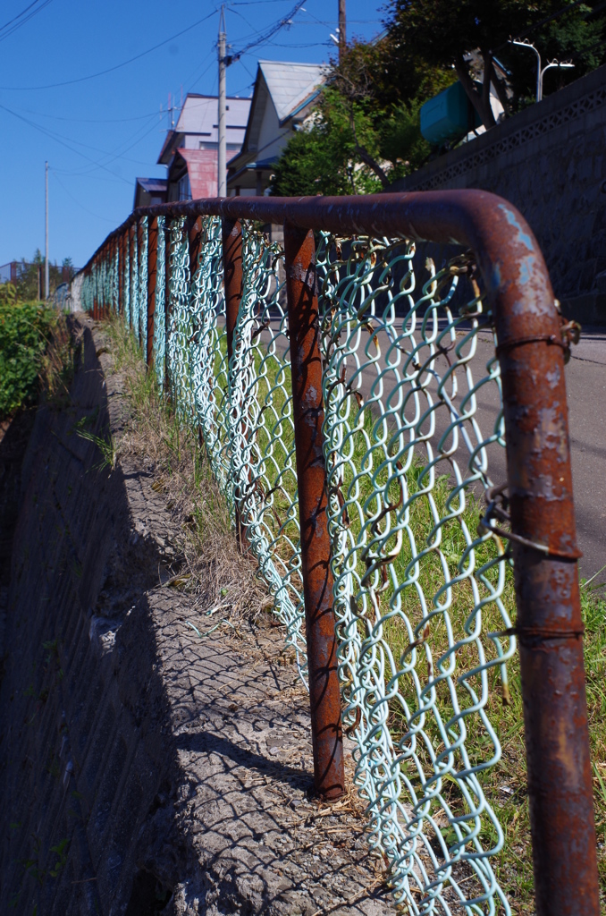 フェンス　フェチ