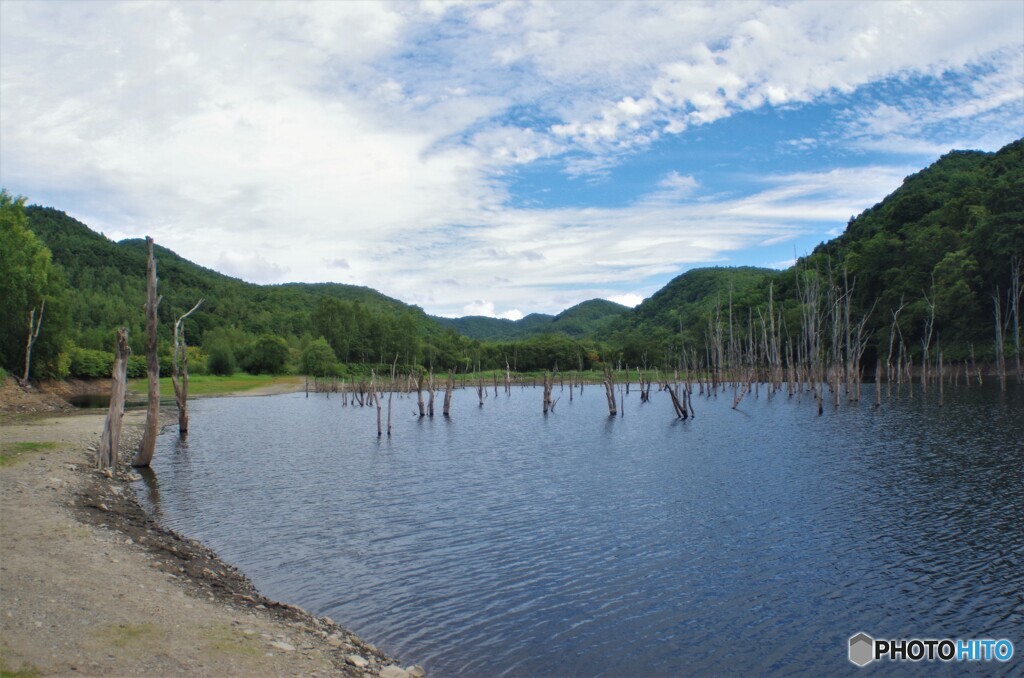 ダム湖畔の静けさ・・・