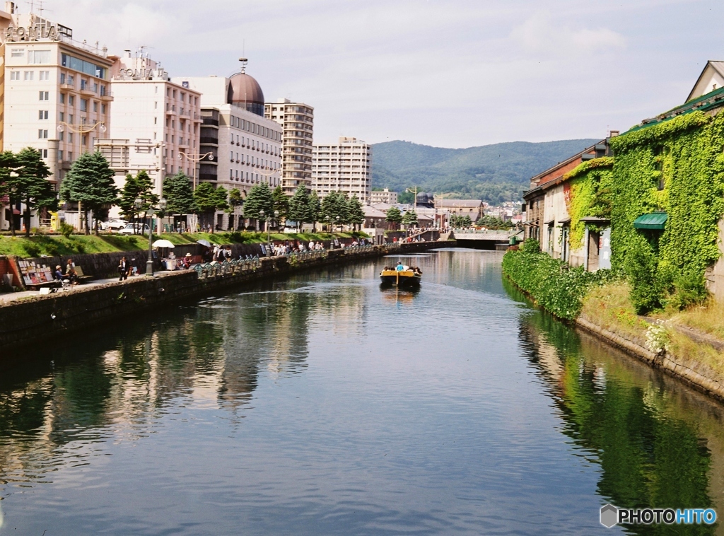 夏の運河　