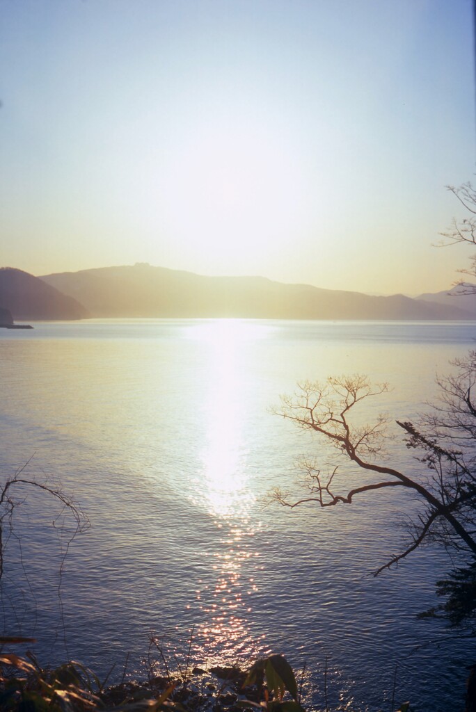 豊浦の朝・・・