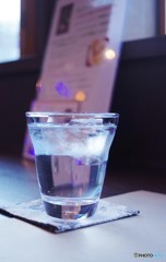 お冷の見せ場・・・