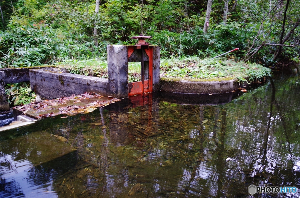 小さな水源地・・・・