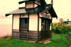 和のバス停・・・