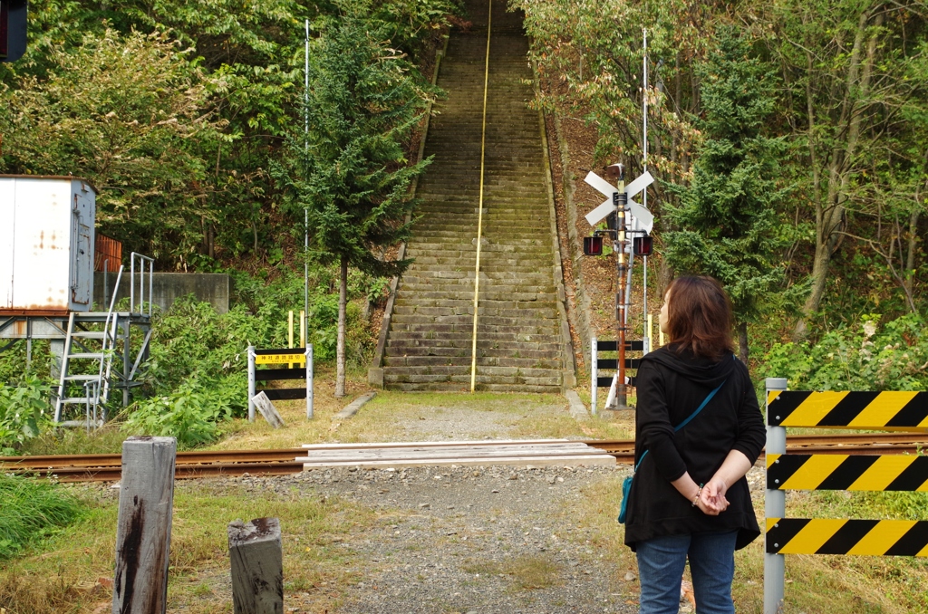 これを登るのか・・・