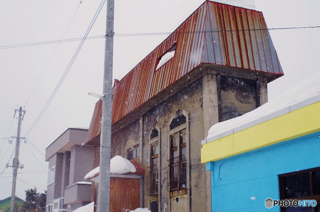 寒々しい洋館１・・・