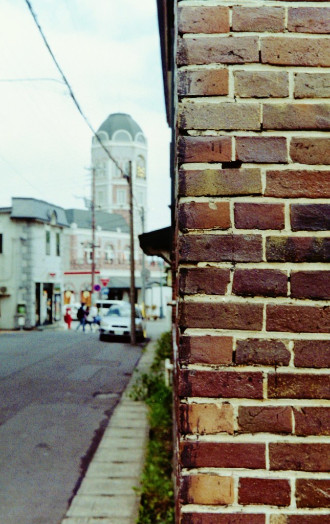 煉瓦の味・・・