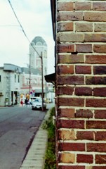 煉瓦の味・・・