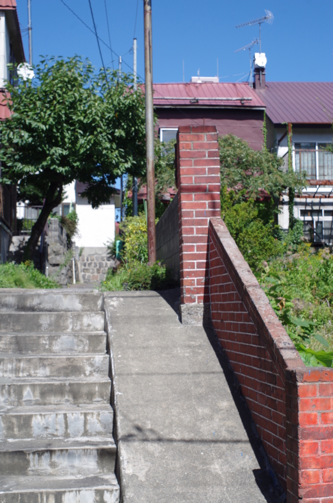 煉瓦の名残・・・