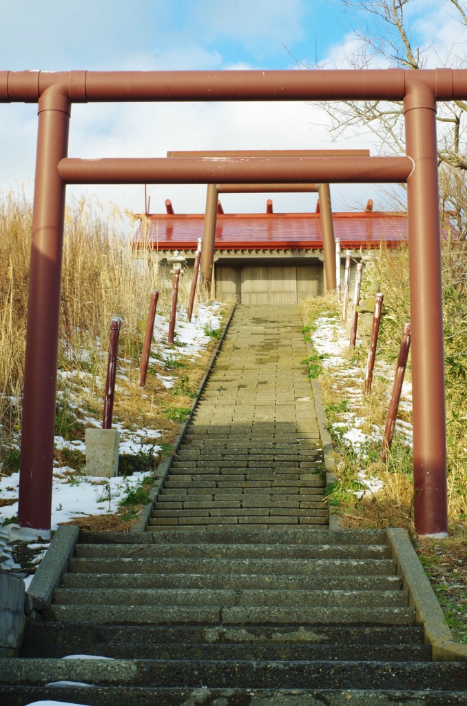 浜の神社・・・