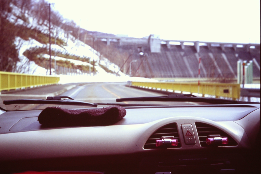 ダムまでドライブ！