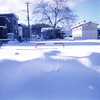 吹き溜まりで行き止まり・・・