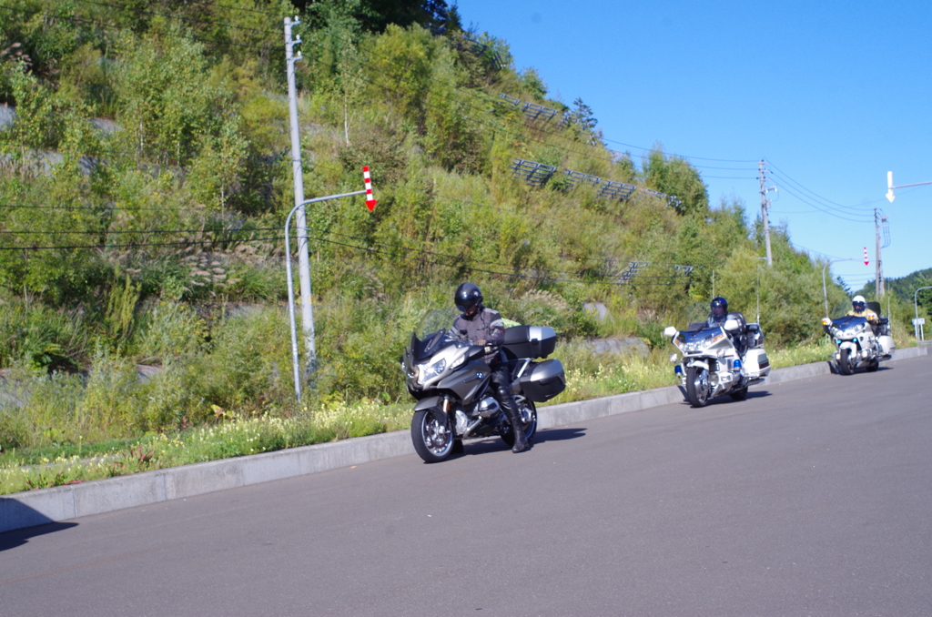 ライダー到着・・・