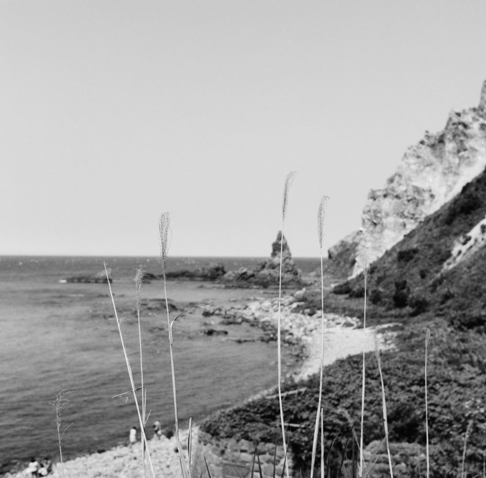 島武意海岸線・・・