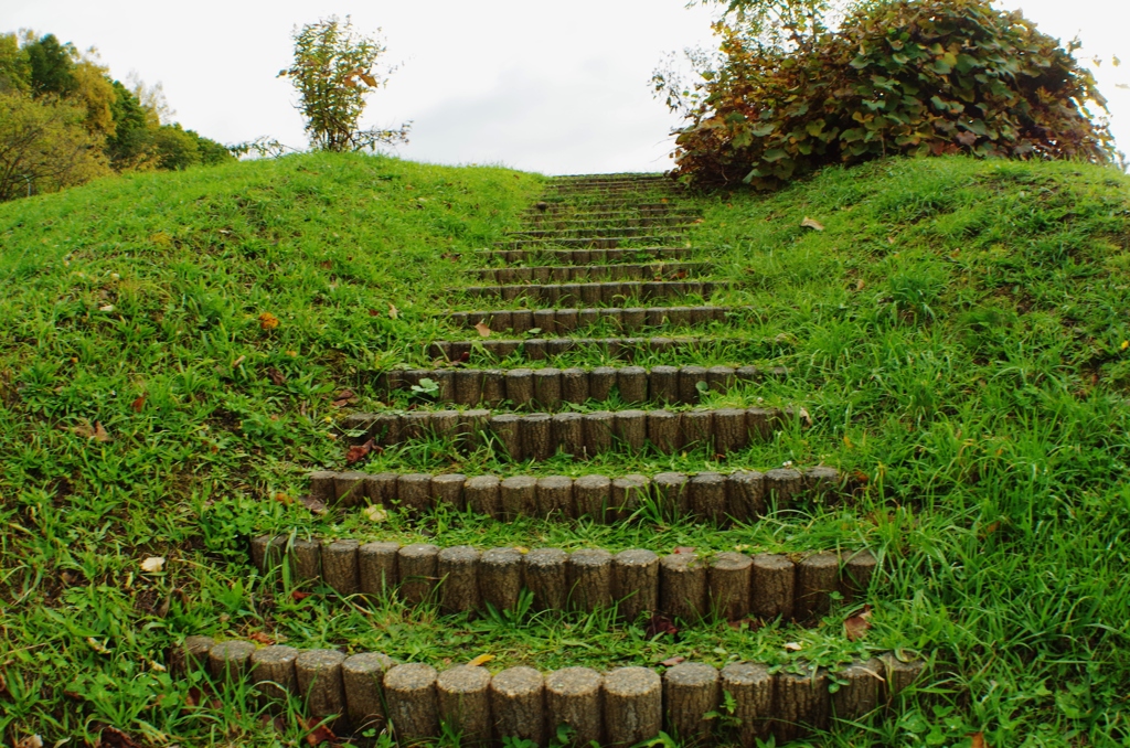 そこまで登ろう・・・