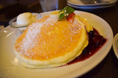 高倉町珈琲のパンケーキ