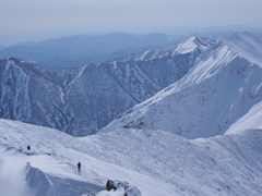 中腹からの風景