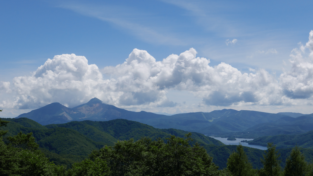 裏磐梯全景