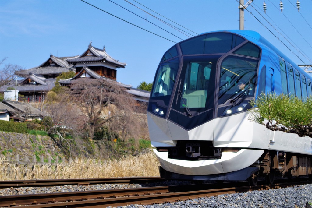 城下町を駆け抜ける