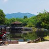 浮見堂 ～酷暑に耐える～