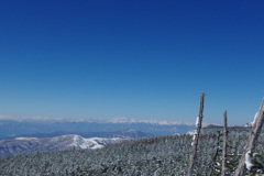 遠方の峰々