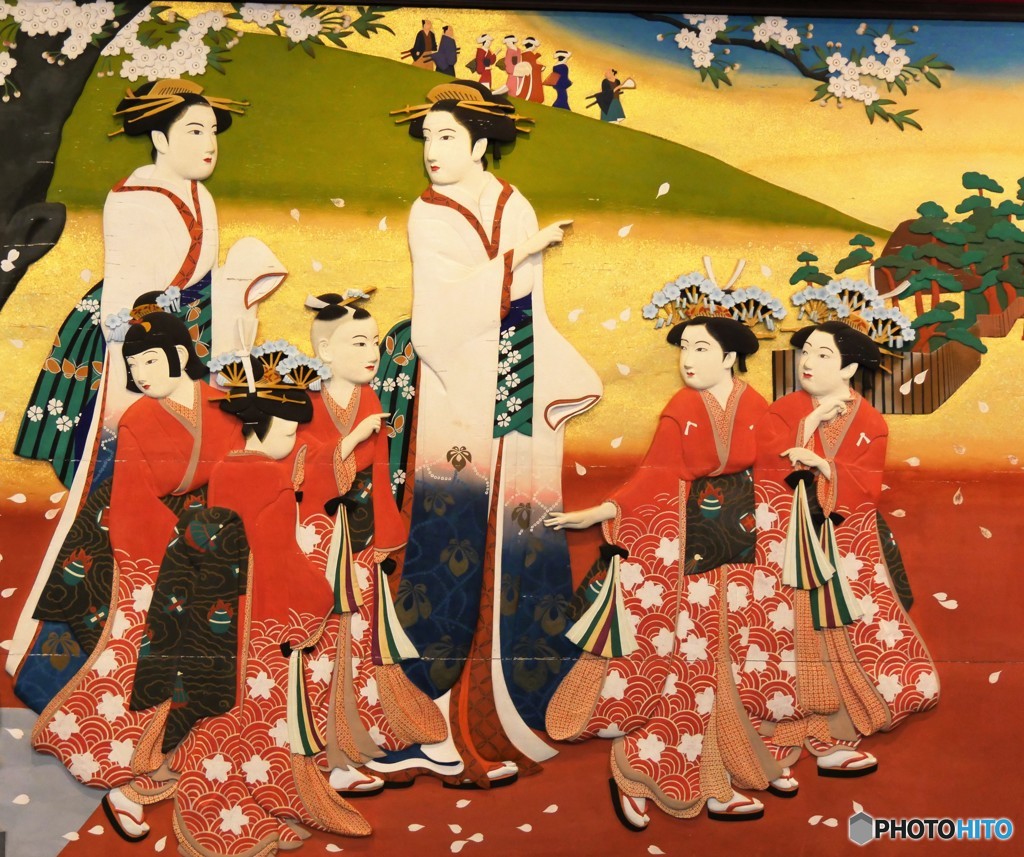 花見の風景