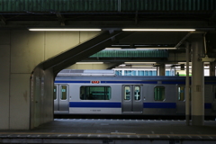 ＪＲ小山駅で