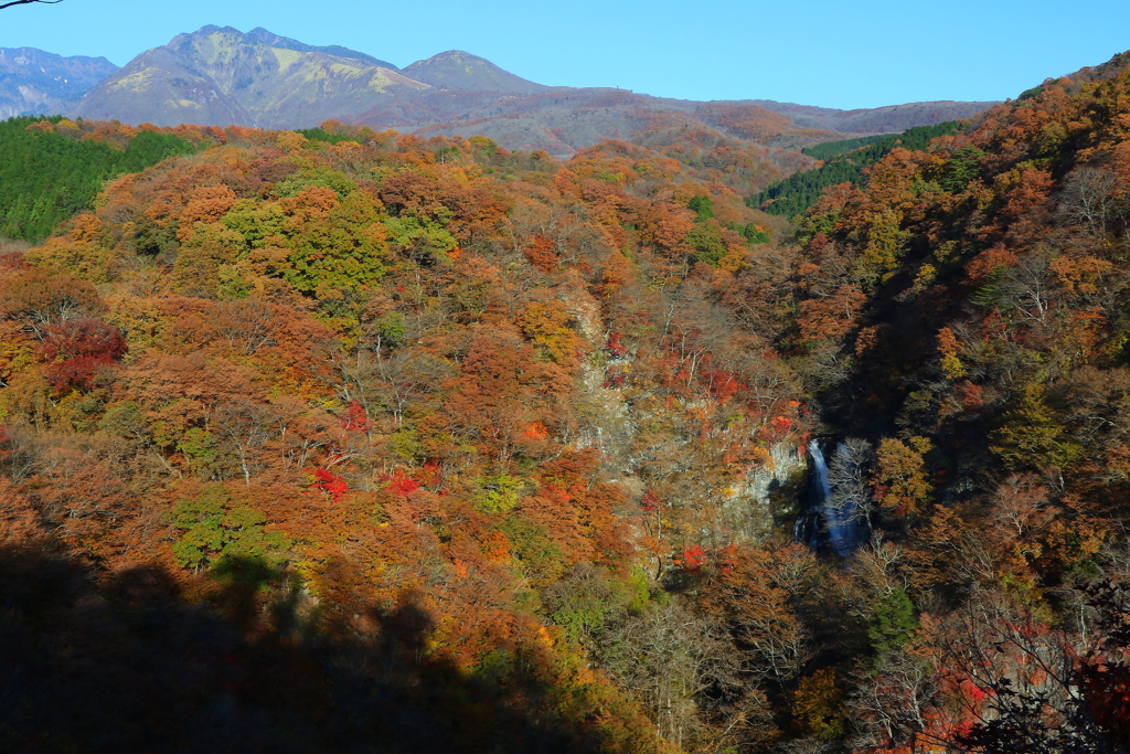 霧降の滝・１
