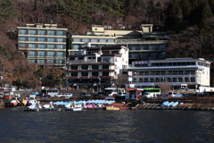 河口湖畔