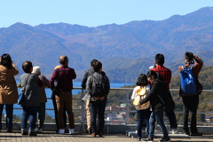 明智平展望台