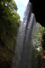 長野県高山村雷滝