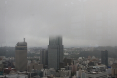 仙台市街夕刻小雨・１
