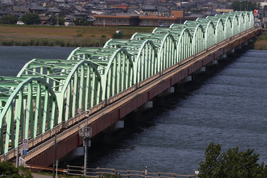 阿賀野川河口橋梁