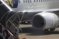 スカイマーク　タラップ