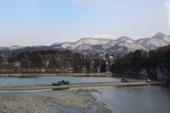 会津鉄道車窓から