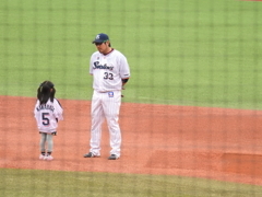 神宮球場セパ交流戦ー２