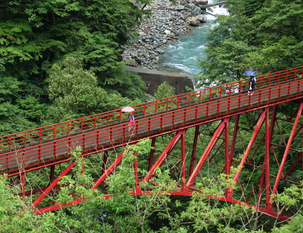 黒部峡谷鉄道・３