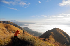 初めての雲海②