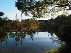 都会の中の日本庭園