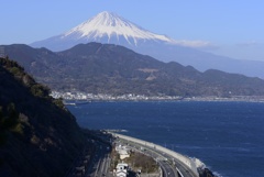 薩埵峠の富士