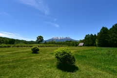 穏やかな御嶽山