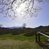 開田高原から観る御嶽山