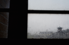 冷たい雨の日