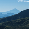 にゅうから見える富士山