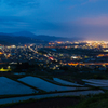 棚田夜景