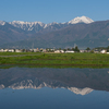 安曇野田風景
